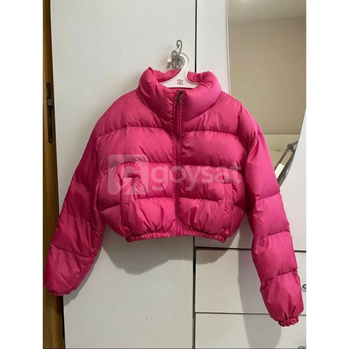 Pembe Kısa Ceket - Giyim & Aksesuar Satılık - Görsel 1 | Goysat