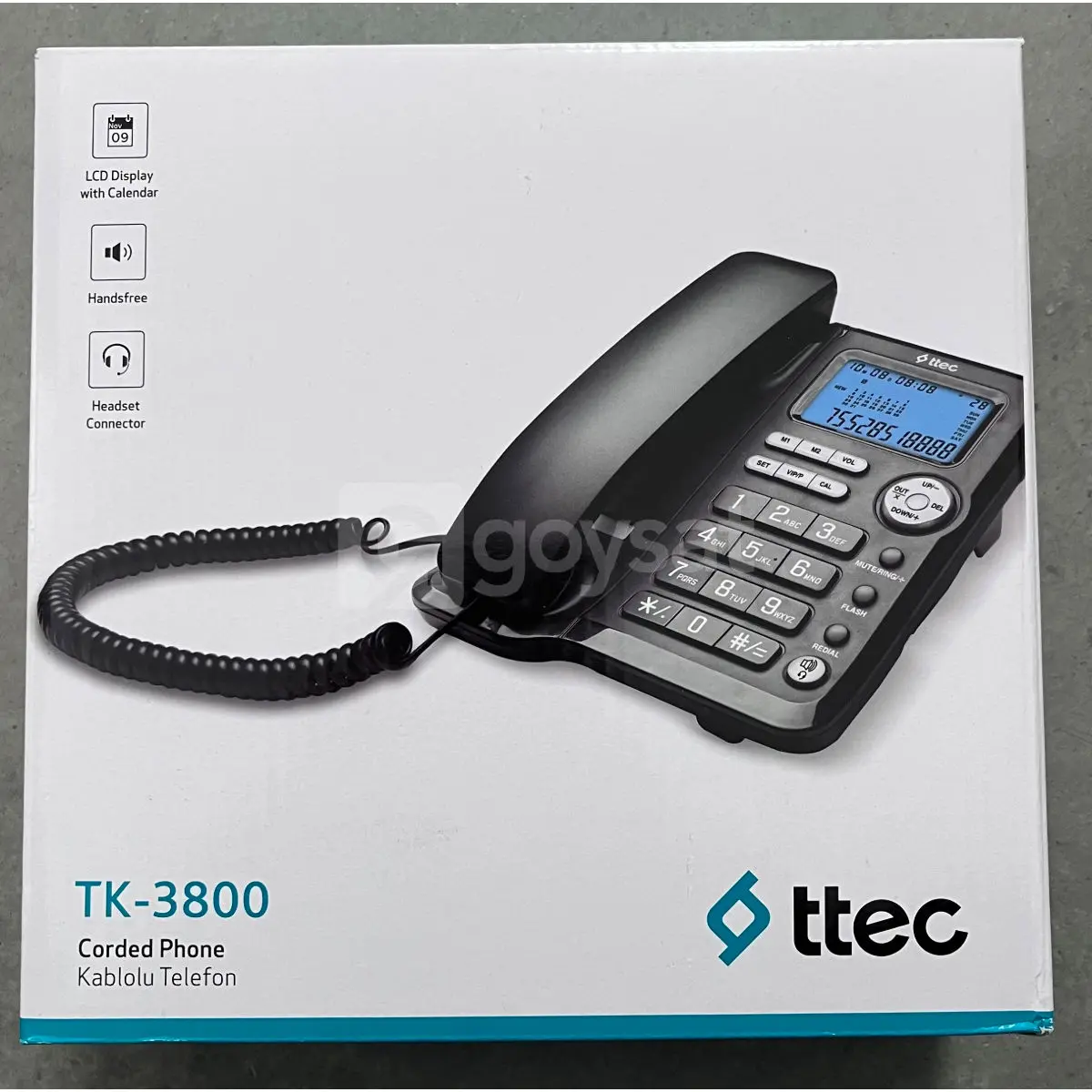 Ttec TK-3800 - Telefon Satılık - Görsel 3 | Goysat