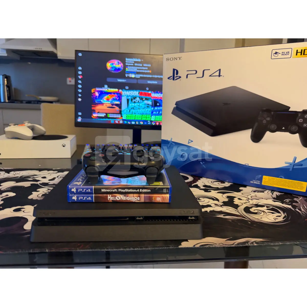 PS4 Slim Sıfır Ayarında Kutulu - Elektronik Satılık - Görsel 1 | Goysat