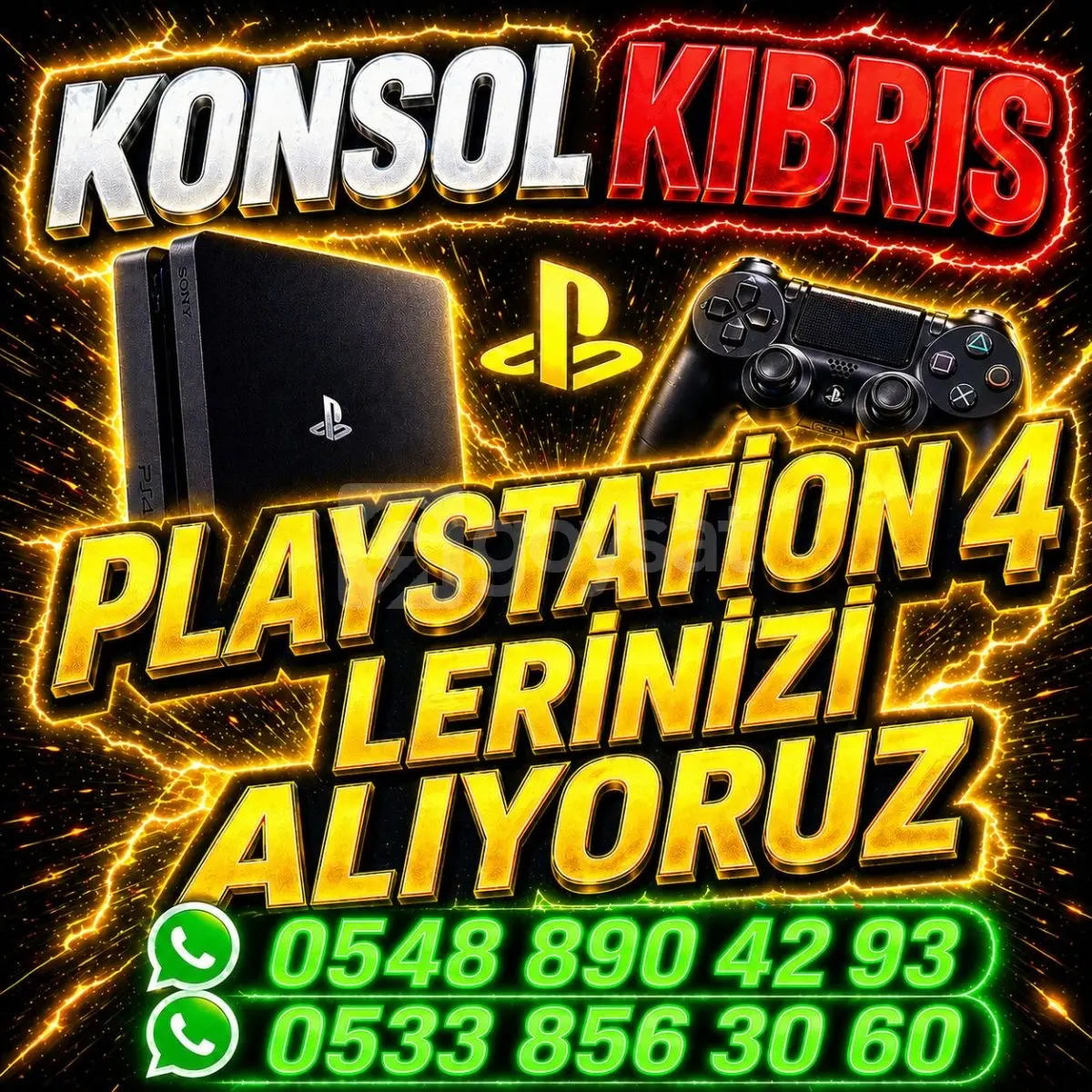 PS4 Slim Sıfır Ayarında Kutulu - Elektronik Satılık - Görsel 3 | Goysat
