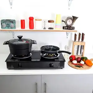 Geepas 2 Bölümlü Taşınabilir Gazlı Ocak