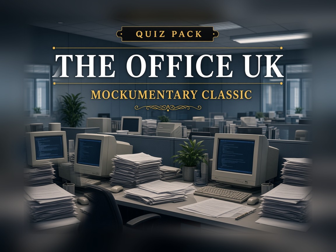 The Office UK quiz pack cover
