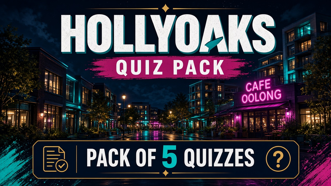 Hollyoaks quiz pack cover