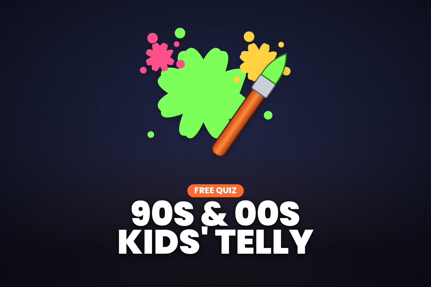 90s & 00s Kids' Telly quiz cover