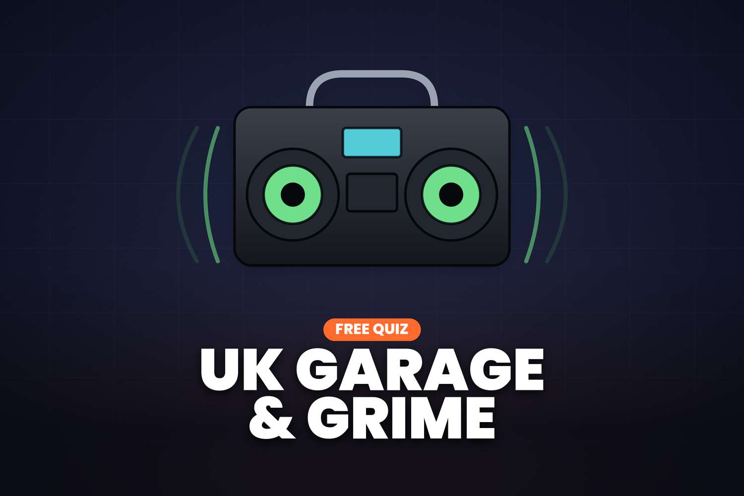 UK Garage & Grime quiz cover