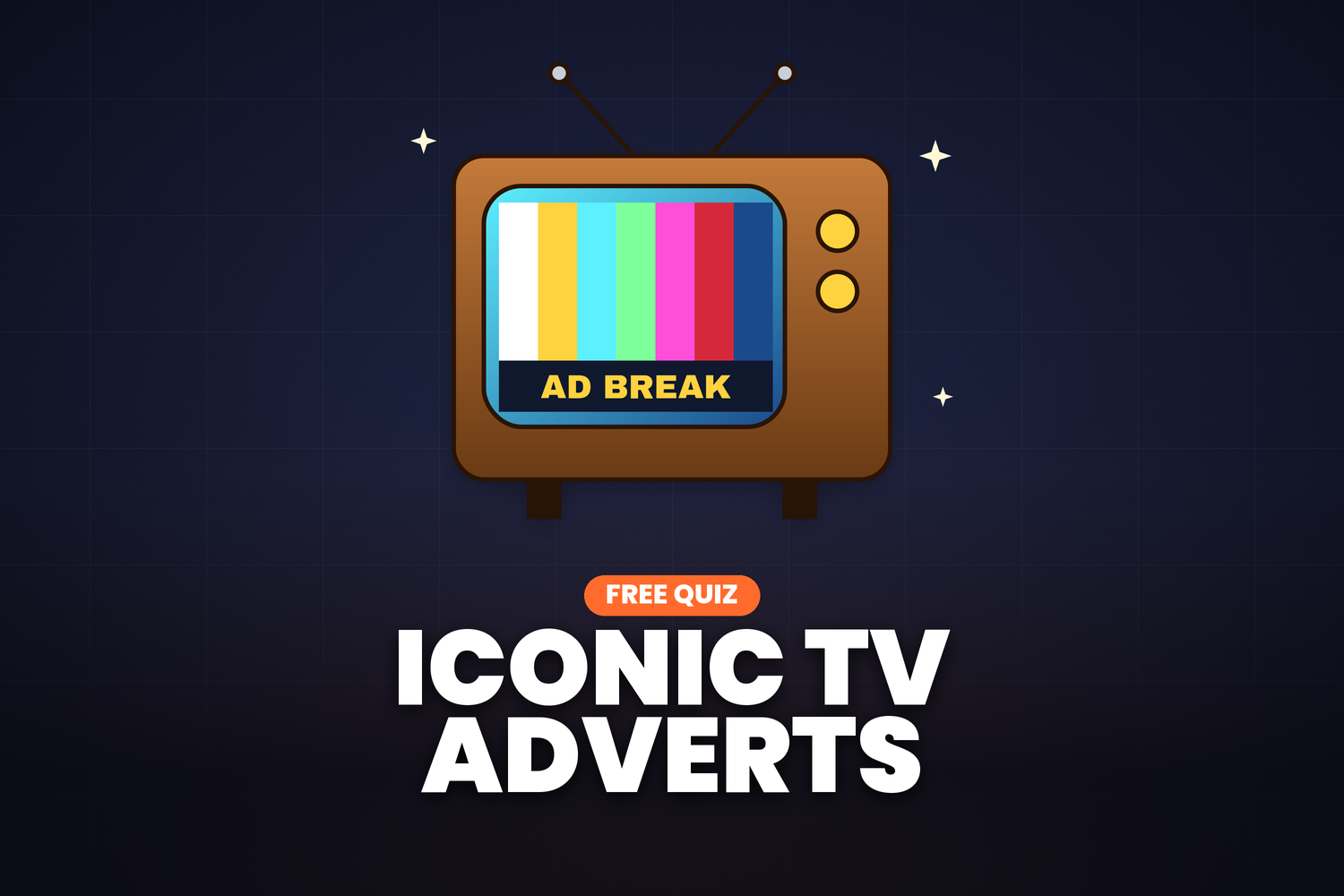 Iconic TV Adverts quiz cover