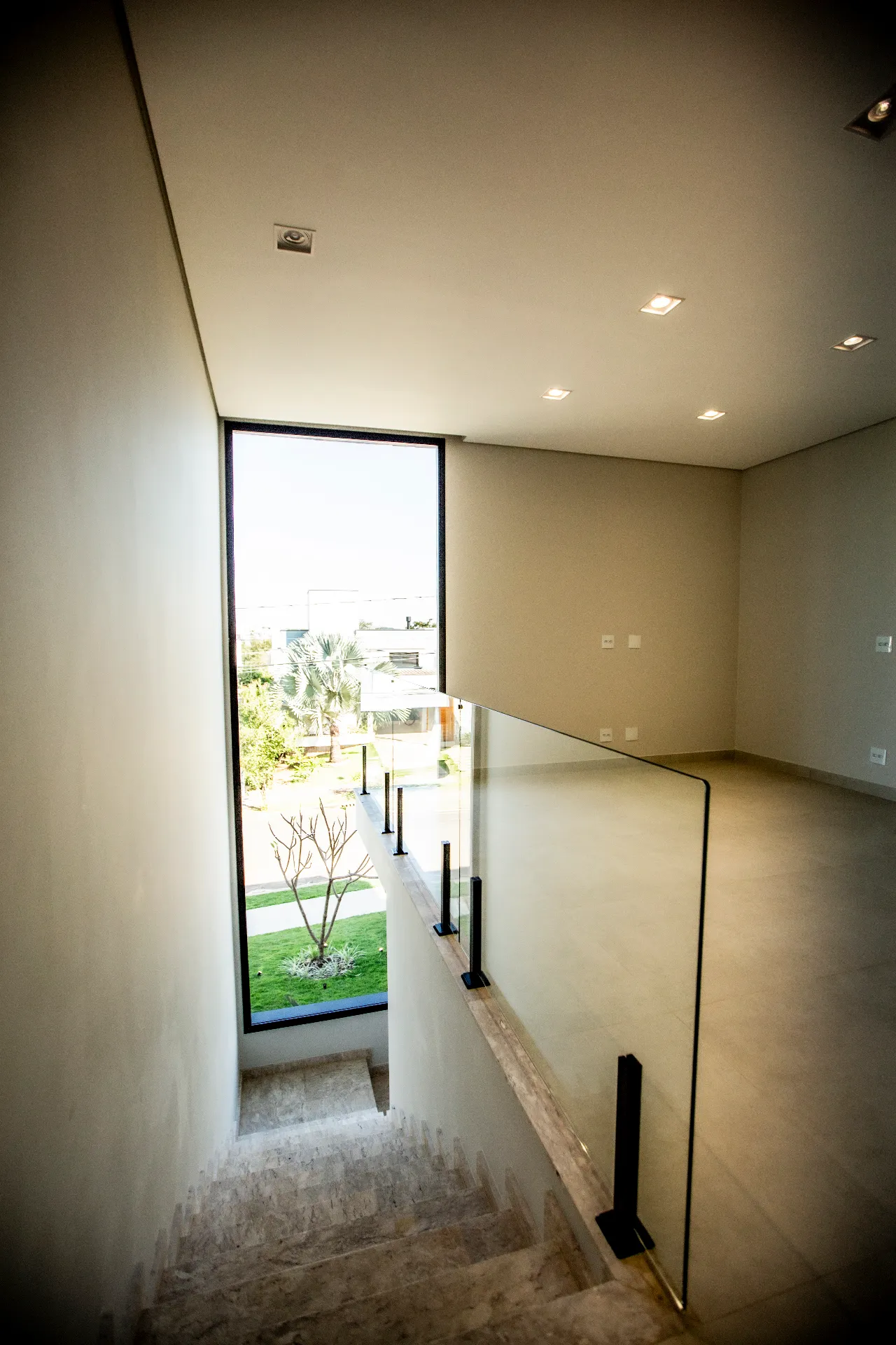 sala integrada com a cozinha