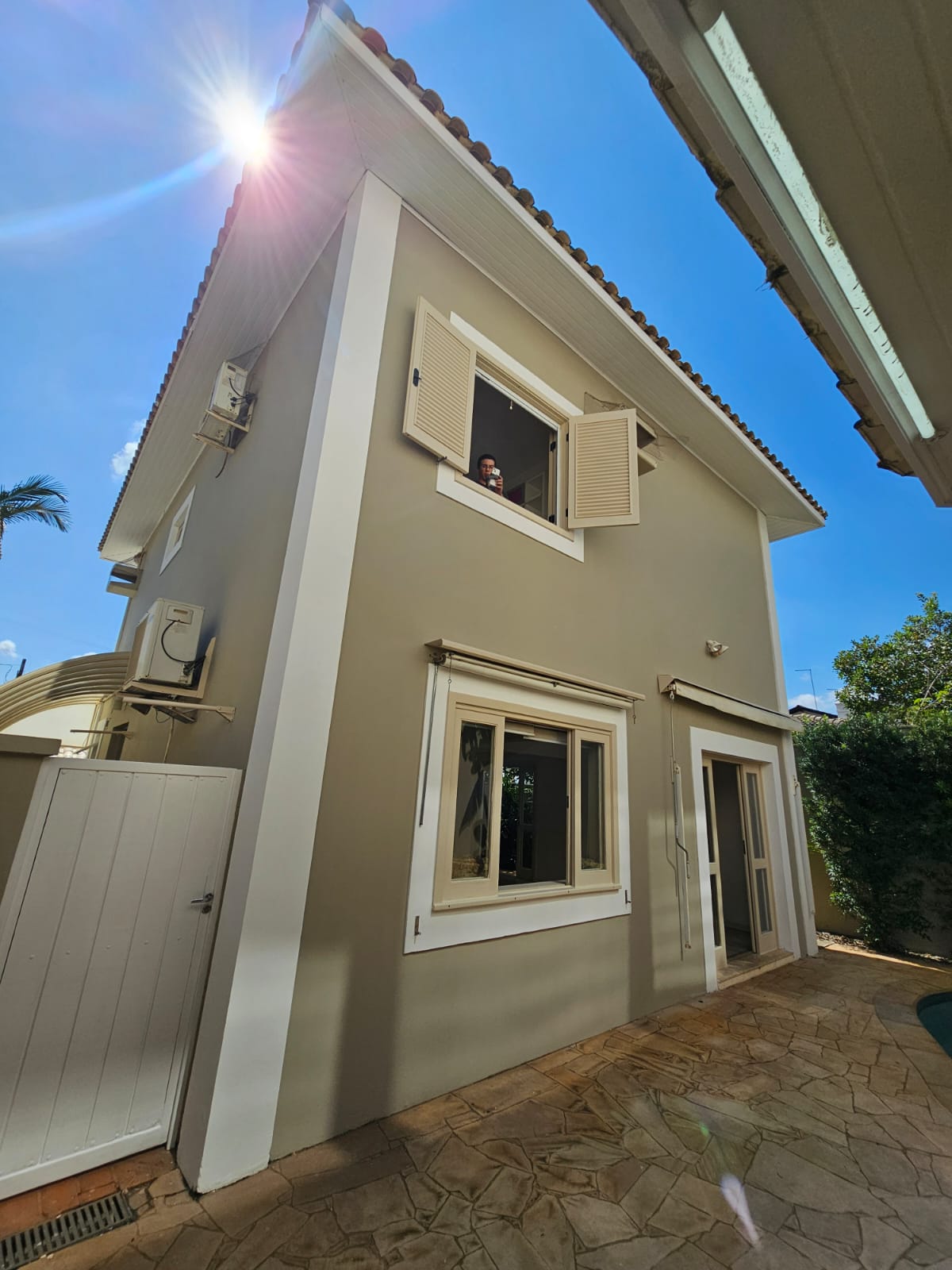 vista da área gourmet 