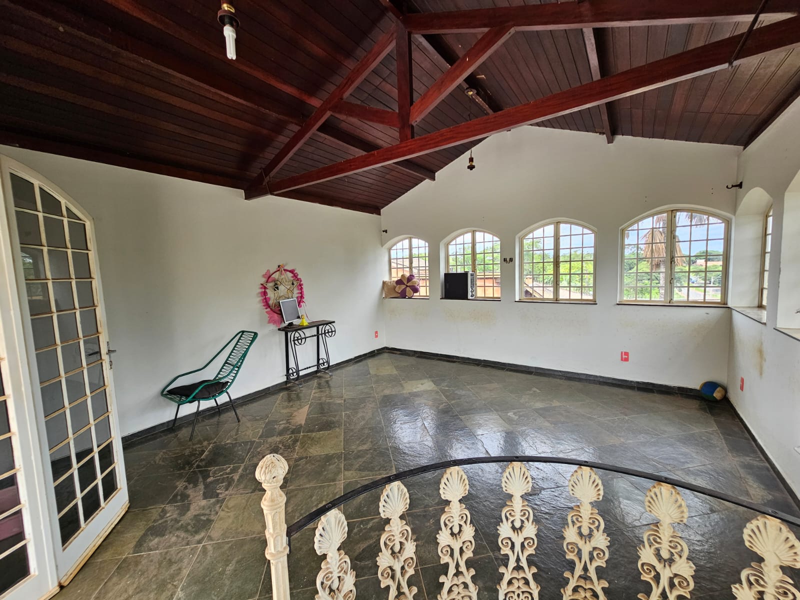 piso superior com varanda vista panorâmica 