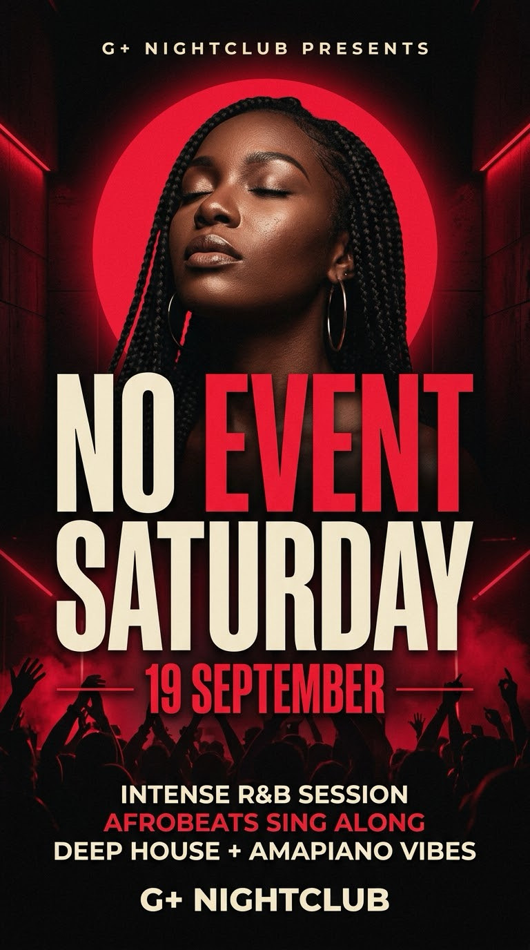 No Event Saturday