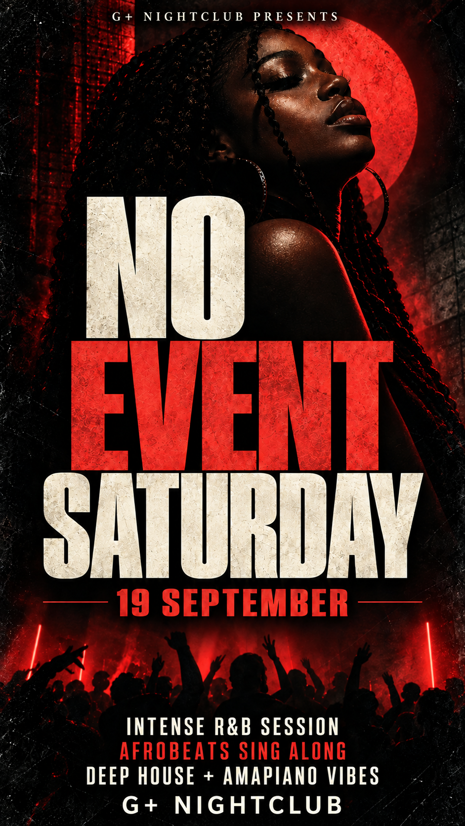 No Event Saturday
