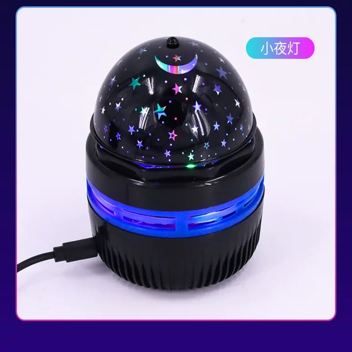 USB-Powered Mini Starry-Sky LED Projection Lamp photo 2