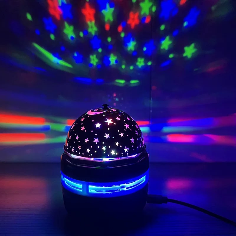 USB-Powered Mini Starry-Sky LED Projection Lamp photo 4