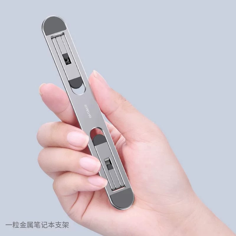 Oatsbasf Adhesive Folding Metal Laptop Riser Stand — Electronics on G+ Market