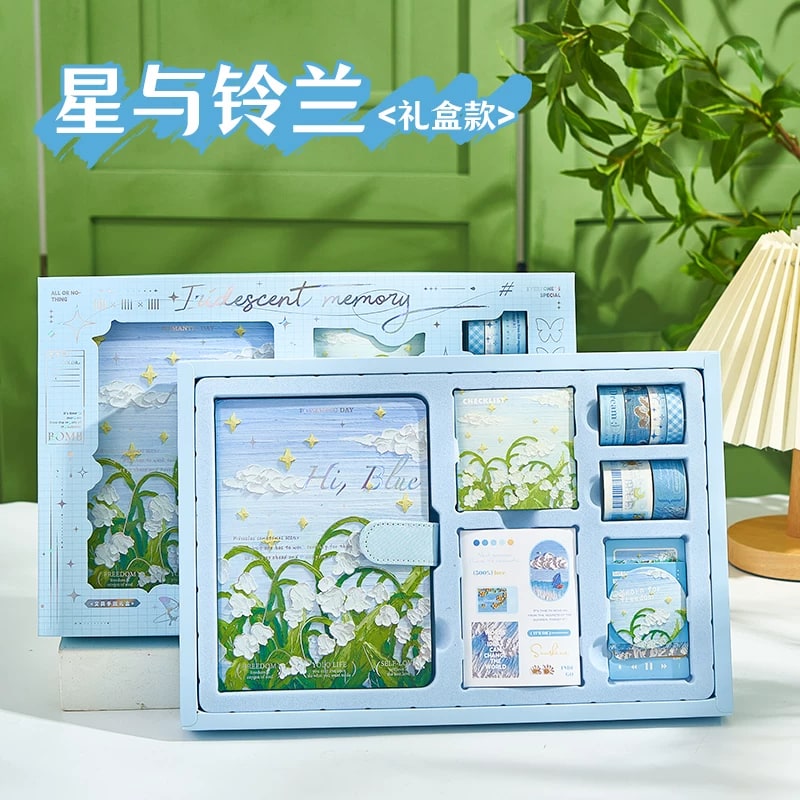 Hardcover Journal and Stationery Gift Box Set photo 6