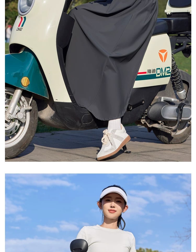 Duo Lianti Women's Sun Protection A-Line Maxi Skirt for Cycling photo 6
