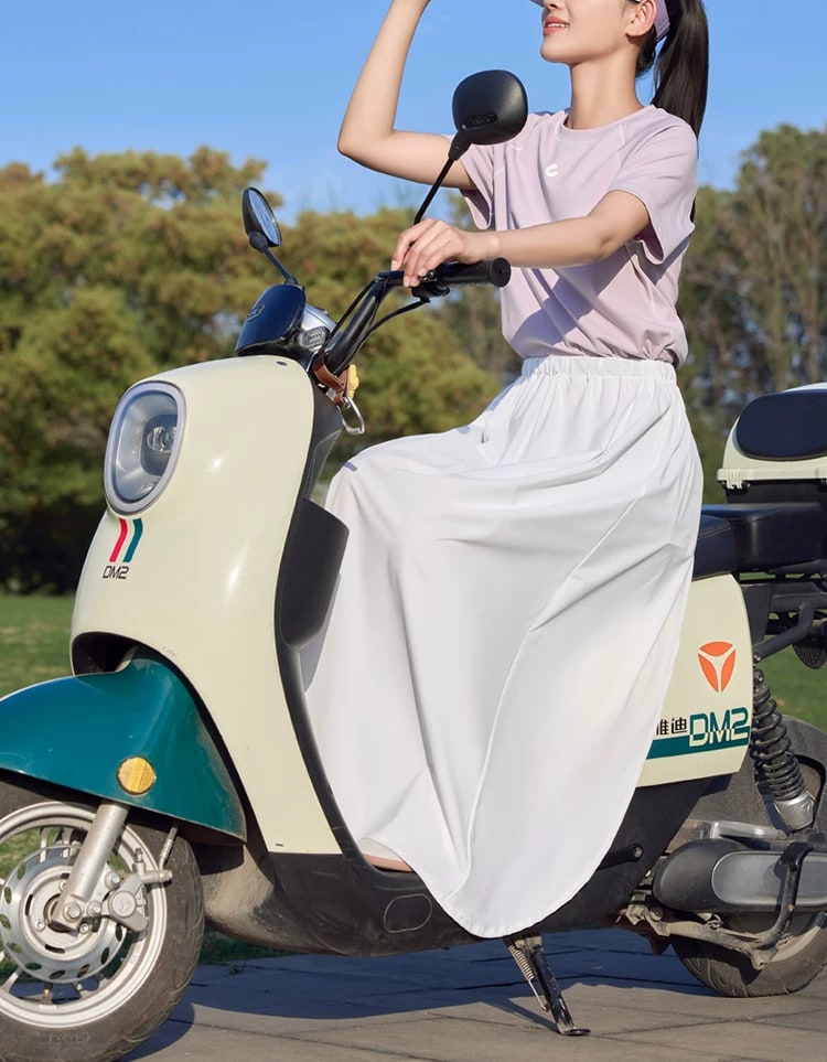 Duo Lianti Women's Sun Protection A-Line Maxi Skirt for Cycling photo 5