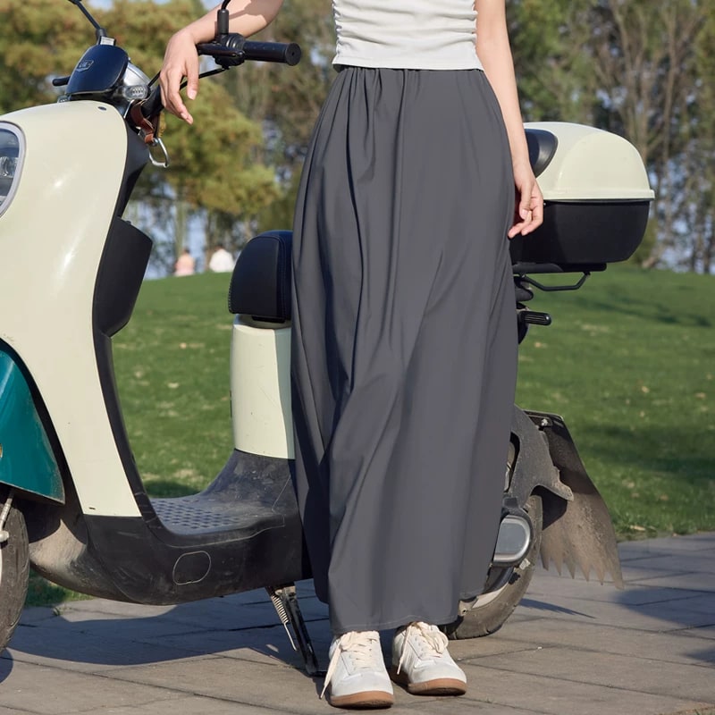 Duo Lianti Women's Sun Protection A-Line Maxi Skirt for Cycling photo 2