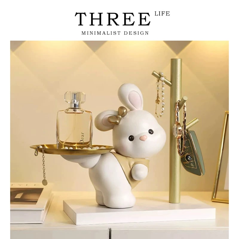 Lucky Cat Resin Ornament for Entryway and Living Room photo 4