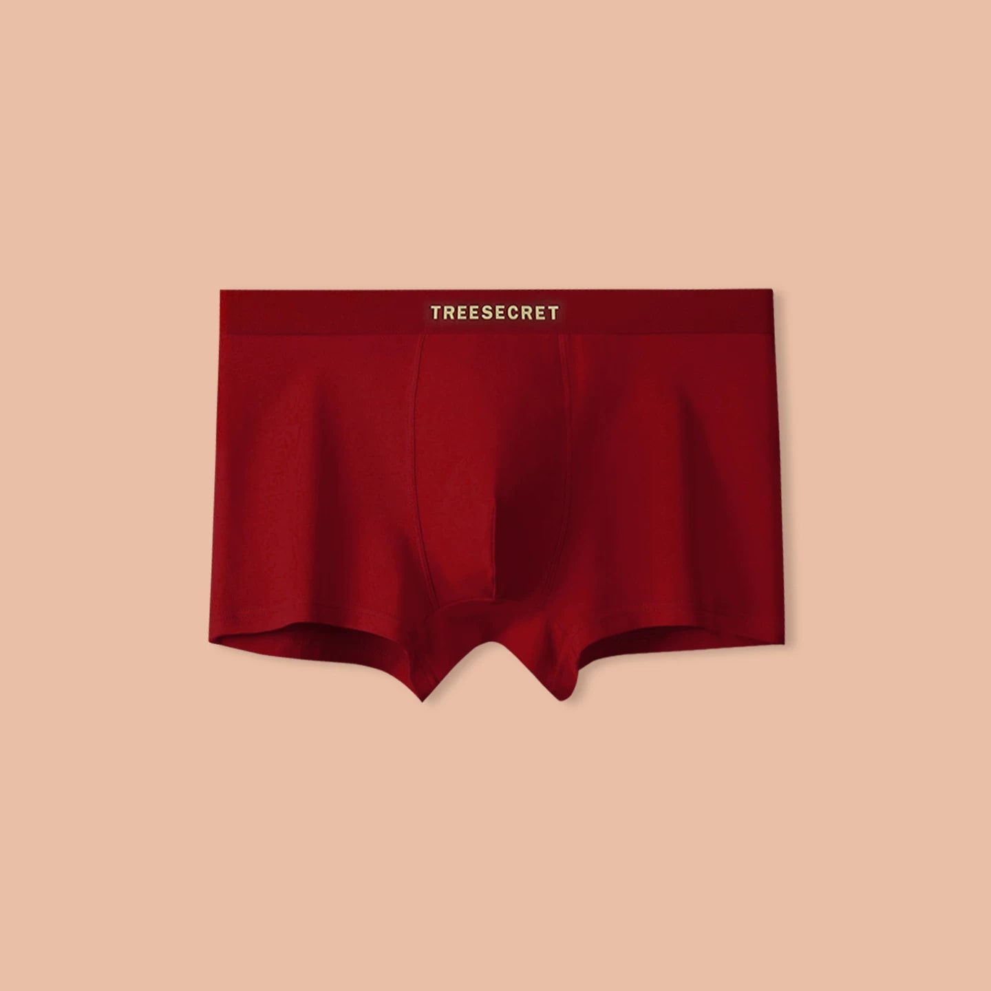 Men's Red Trunk and Sock Gift Set