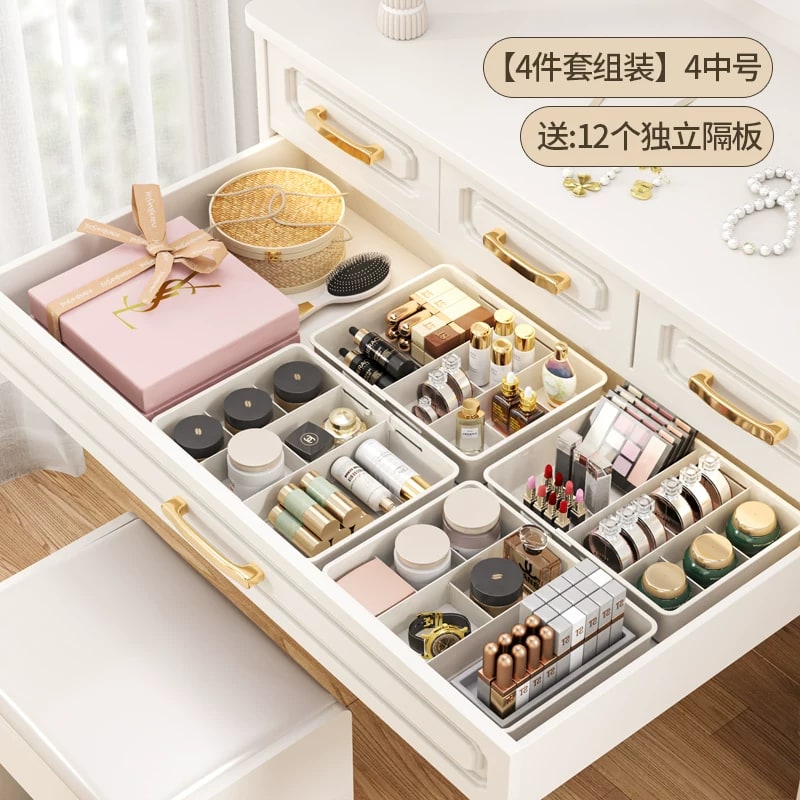 Expandable Drawer Organiser Tray with Dividers photo 6