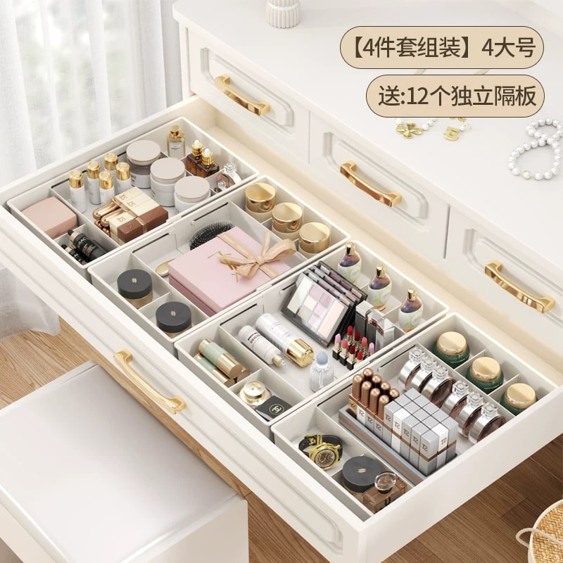 Expandable Drawer Organiser Tray with Dividers photo 5