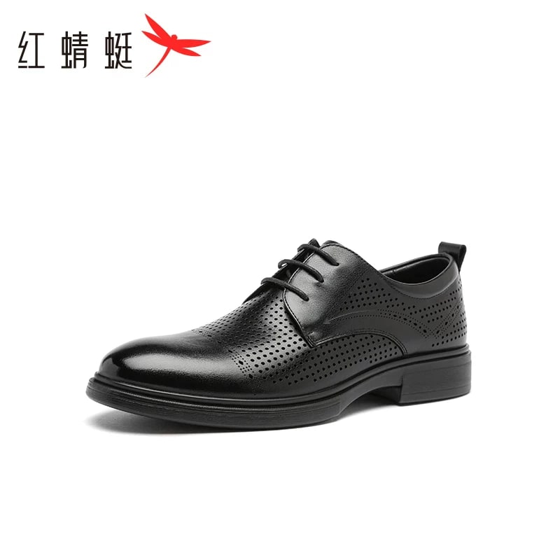 Perforated Leather Derby Shoe photo 3