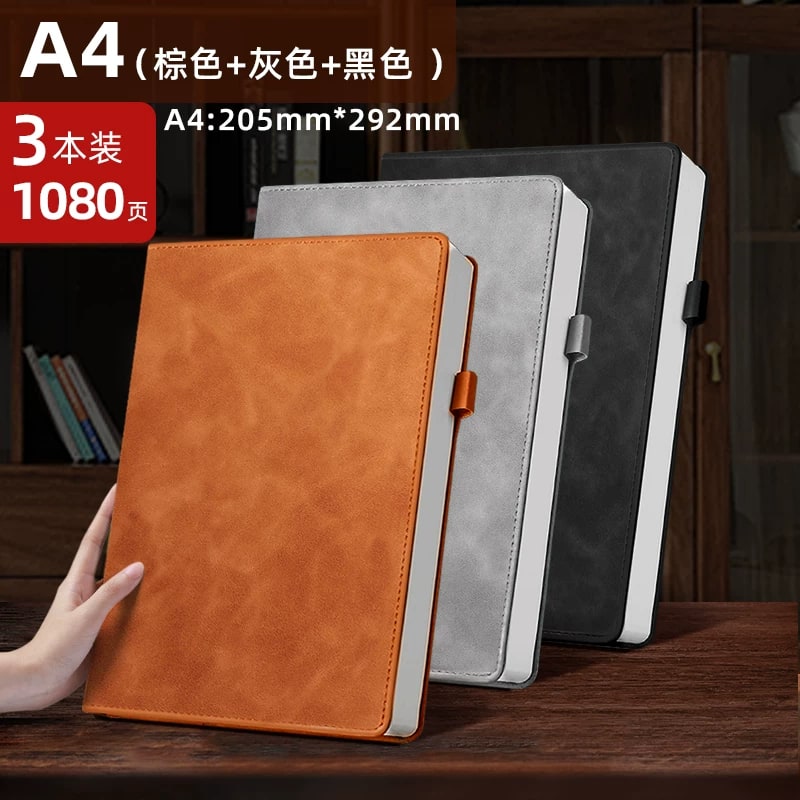 Sunwood PU Hardcover Notebook, A4, B5 and A5 photo 4
