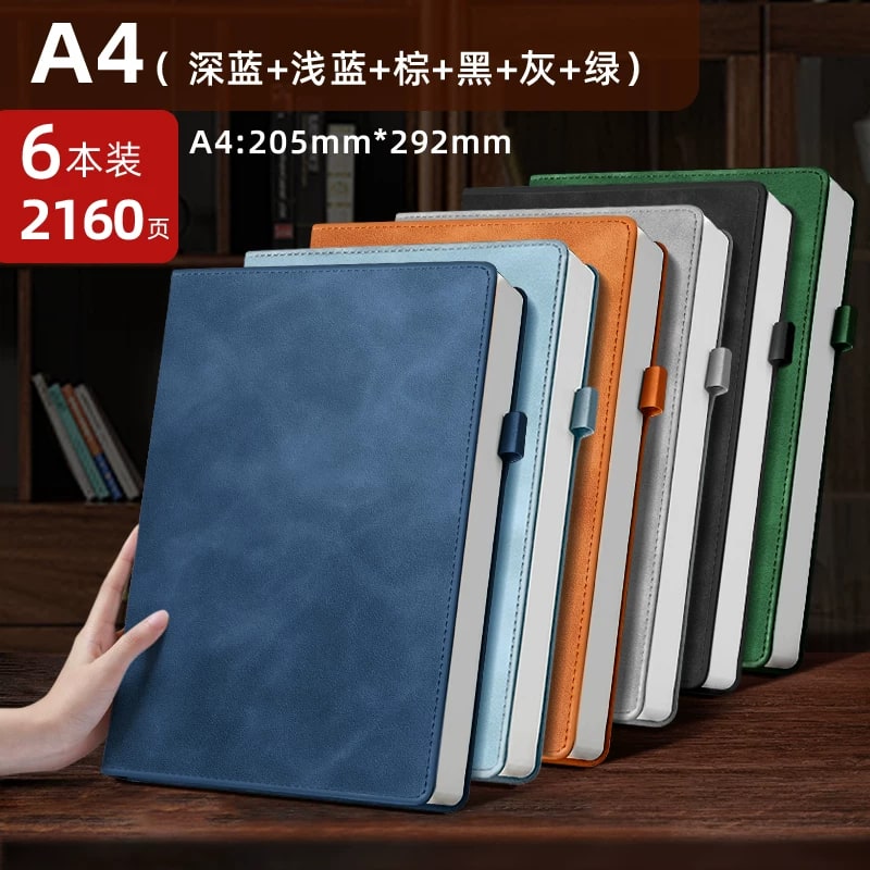 Sunwood PU Hardcover Notebook, A4, B5 and A5 photo 2