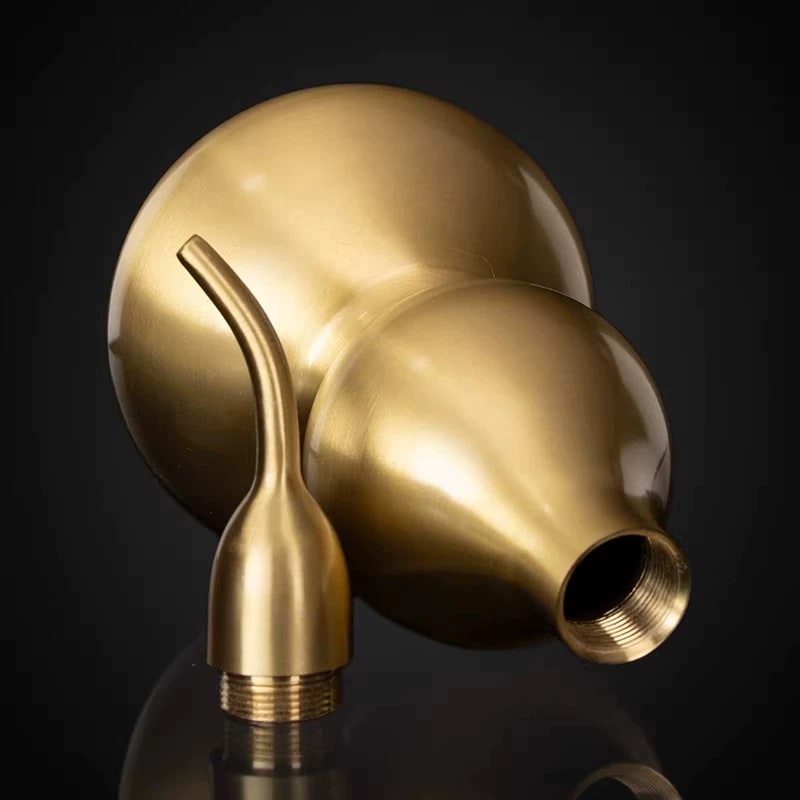Pure Brass Gourd Ornament with Hollow Design — Home & Furniture on G+ Market