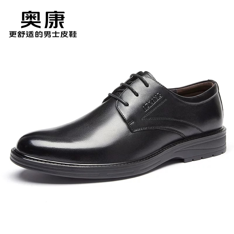 Aokang Men's Leather Derby Dress Shoes — Fashion on G+ Market