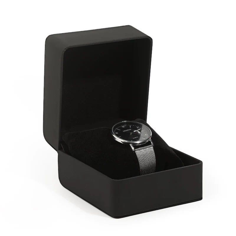 Premium PU Leather Watch Box Gift Box photo 4