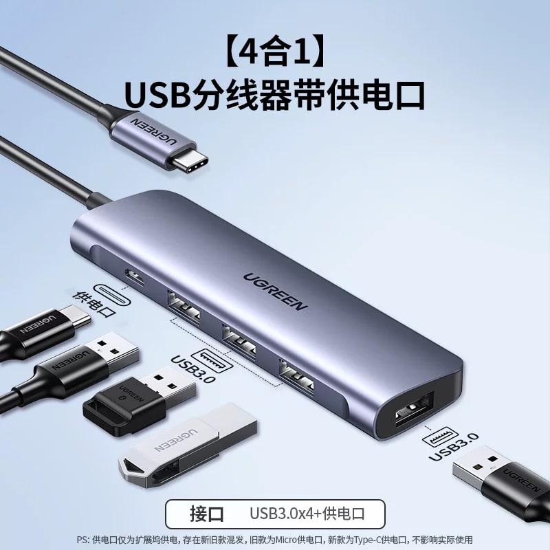 UGREEN USB-C Multiport Hub with HDMI and Card Reader photo 6