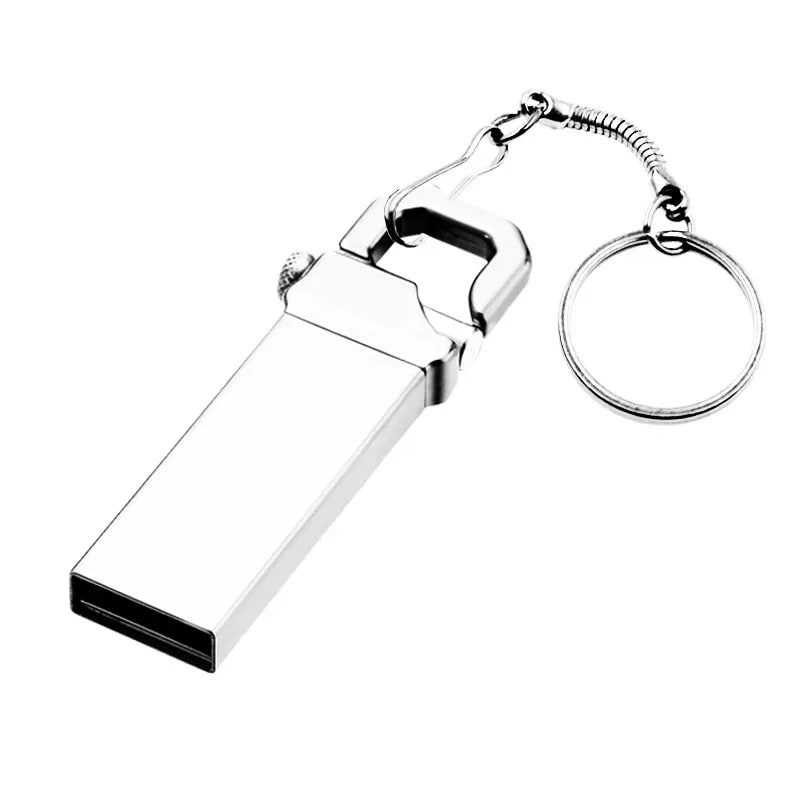 Blue Memory UT60 Metal USB Flash Drive with Keychain photo 2