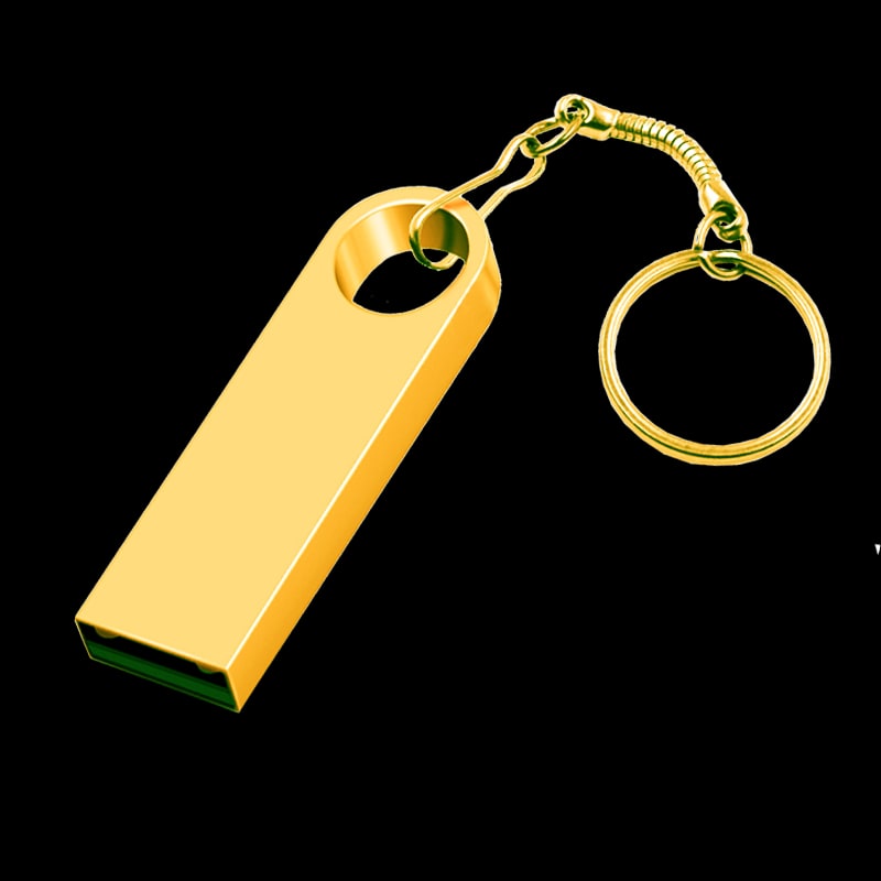 Blue Memory UT60 Metal USB Flash Drive with Keychain photo 3