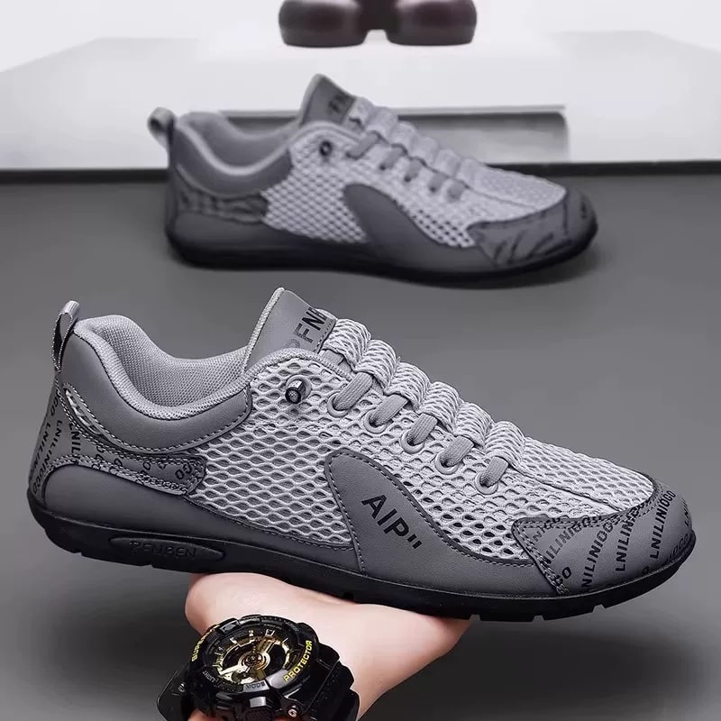 Men's Breathable Mesh Slip-On Casual Shoes photo 4