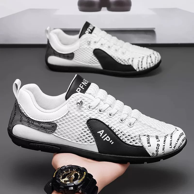 Men's Breathable Mesh Slip-On Casual Shoes photo 3