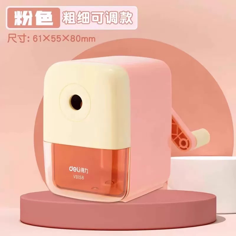 Deli 0835 Hand-Crank Pencil Sharpener photo 4