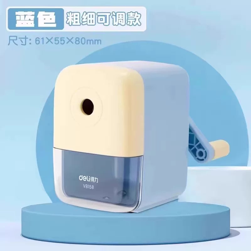 Deli 0835 Hand-Crank Pencil Sharpener photo 3