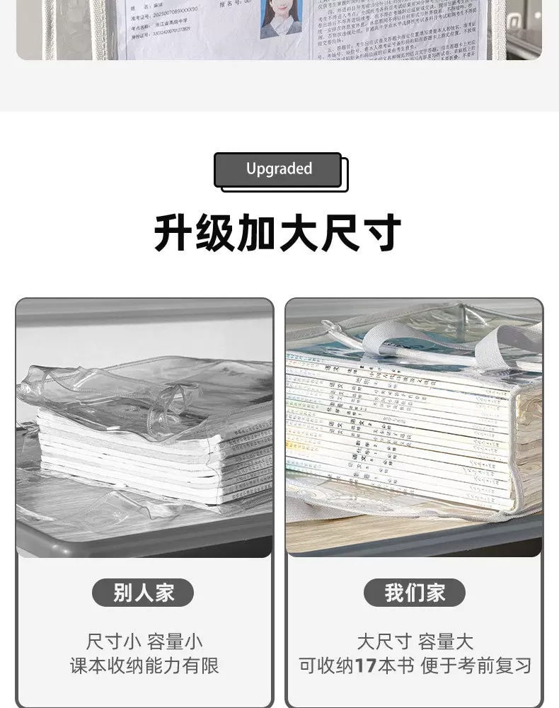 Metal-Free Clear Exam Stationery Bag photo 6