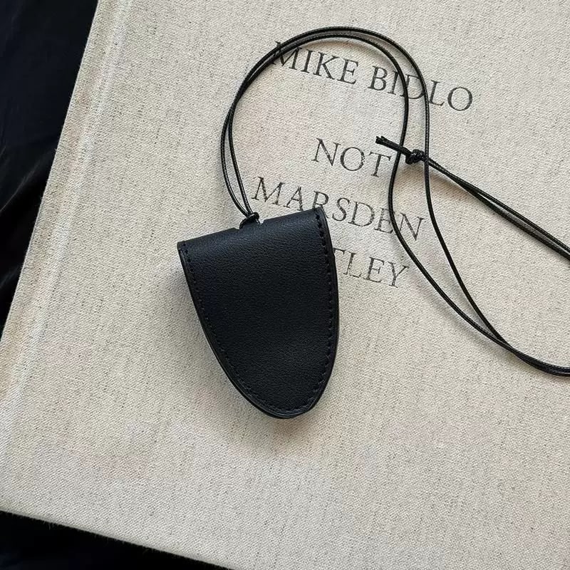 Magnetic Leather Sunglasses Clip Necklace photo 2