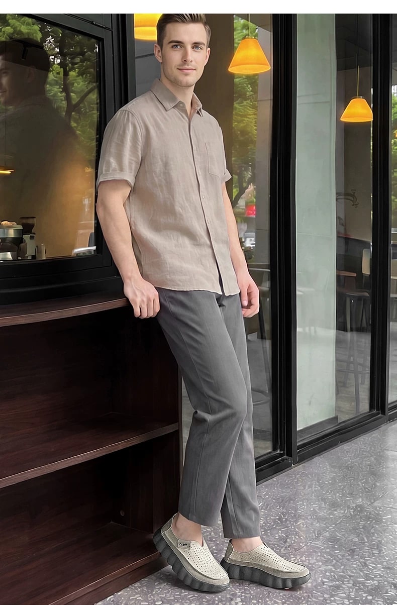 G.N. Shijia Men's Breathable Slip-On Loafers — Fashion on G+ Market