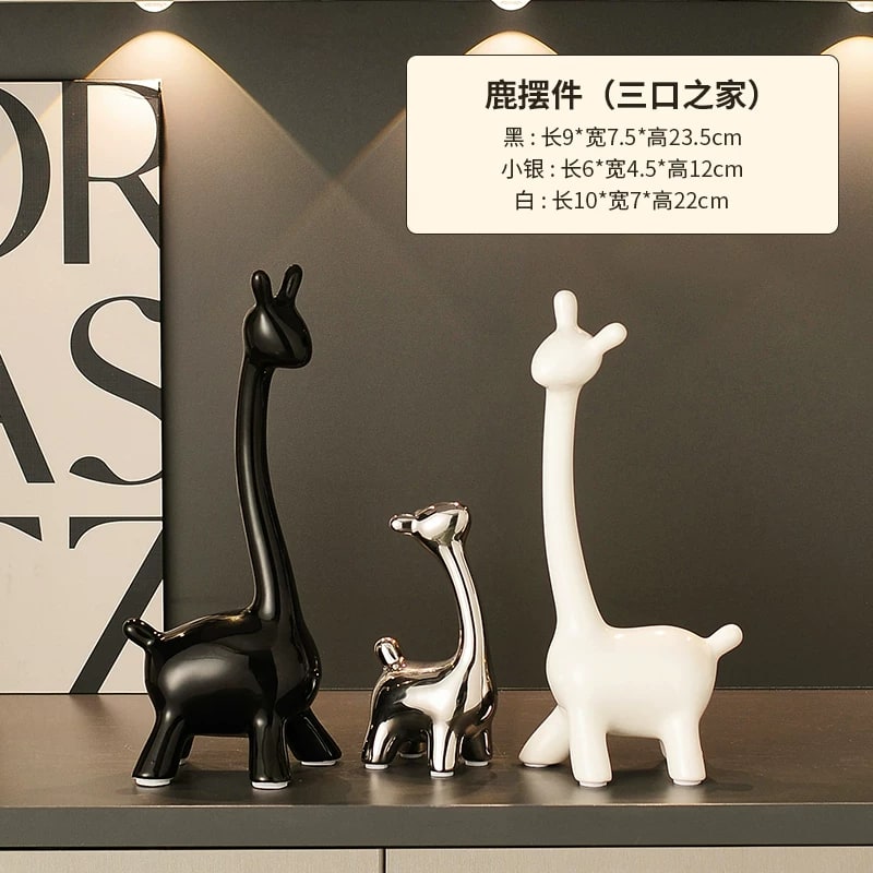 Electroplated Ceramic Animal Figurine Set — Home & Furniture on G+ Market