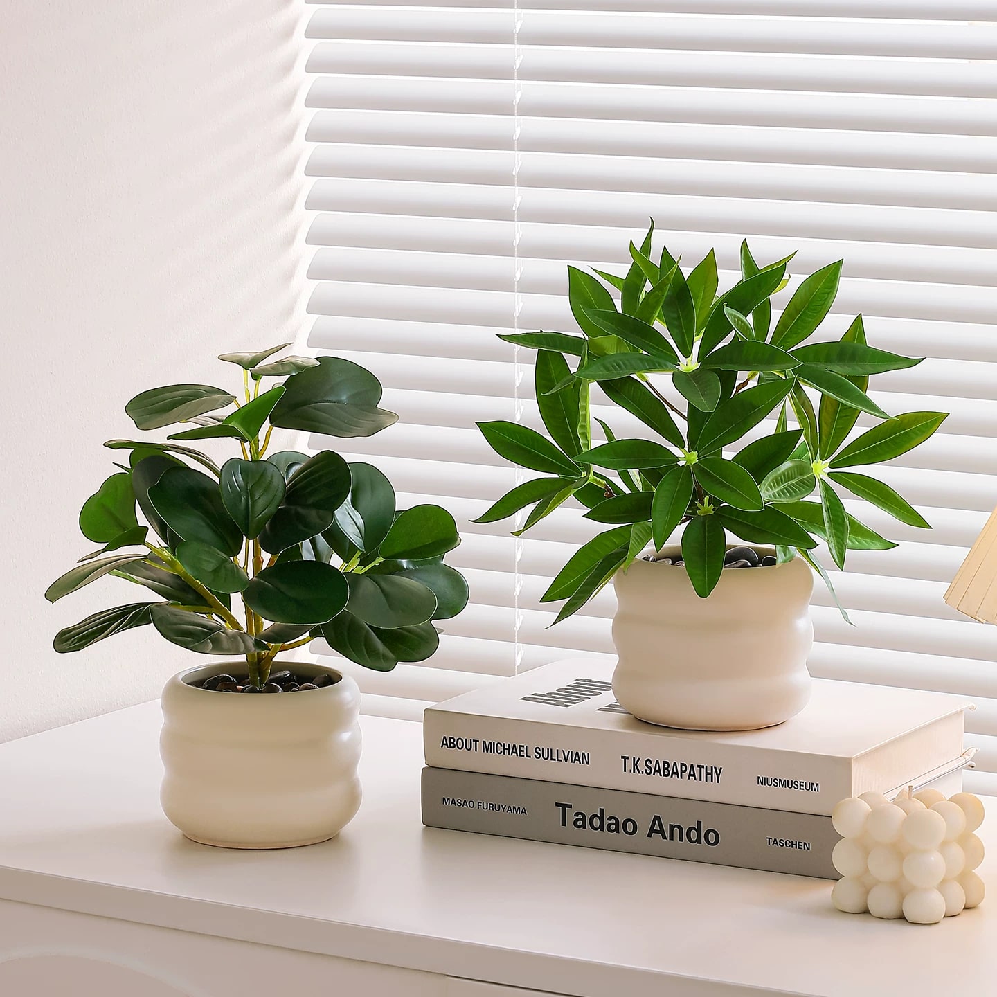 Artificial Potted Foliage Plant in Ceramic Pot — Home & Furniture on G+ Market