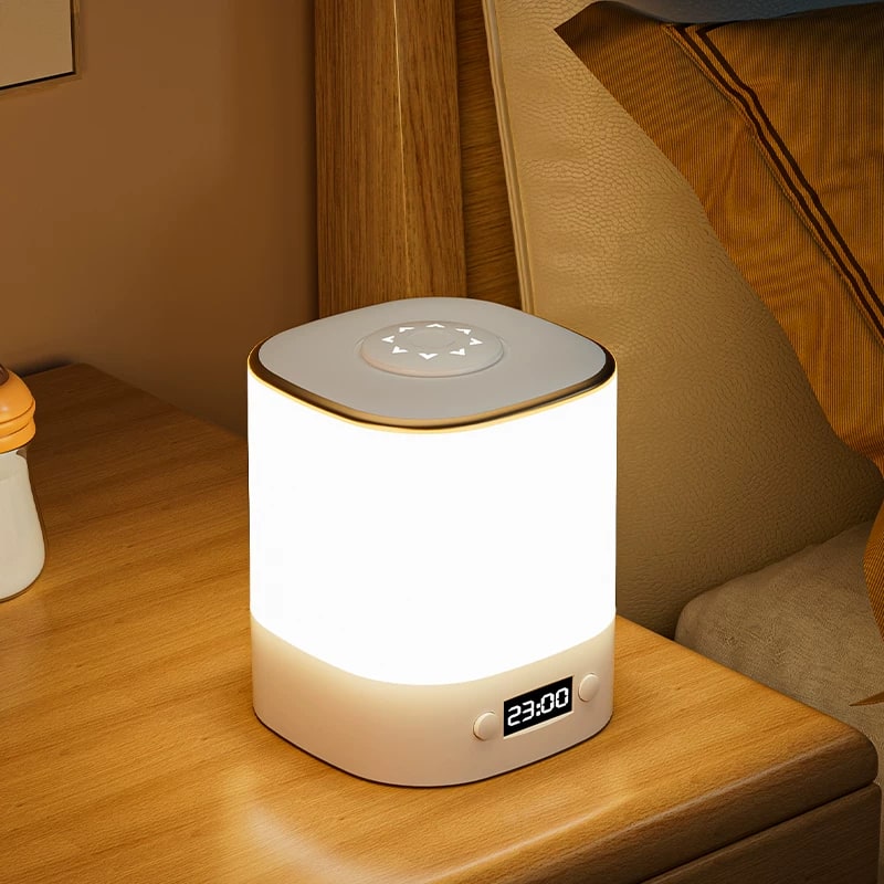 Rechargeable Bedside Night Light with Clock and Remote — Home & Furniture on G+ Market