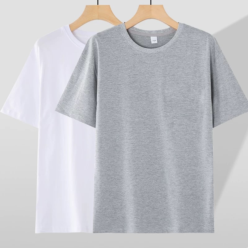 Men's Pure Cotton Short Sleeve T-Shirt — Fashion on G+ Market