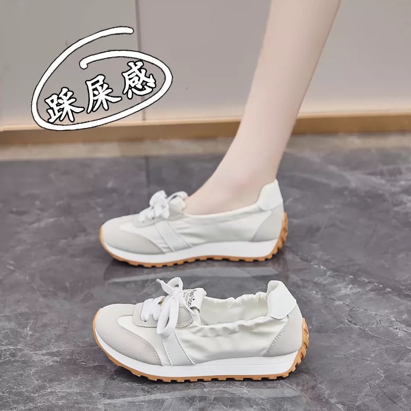 Low-Cut Slip-On Canvas Trainers for Women photo 5