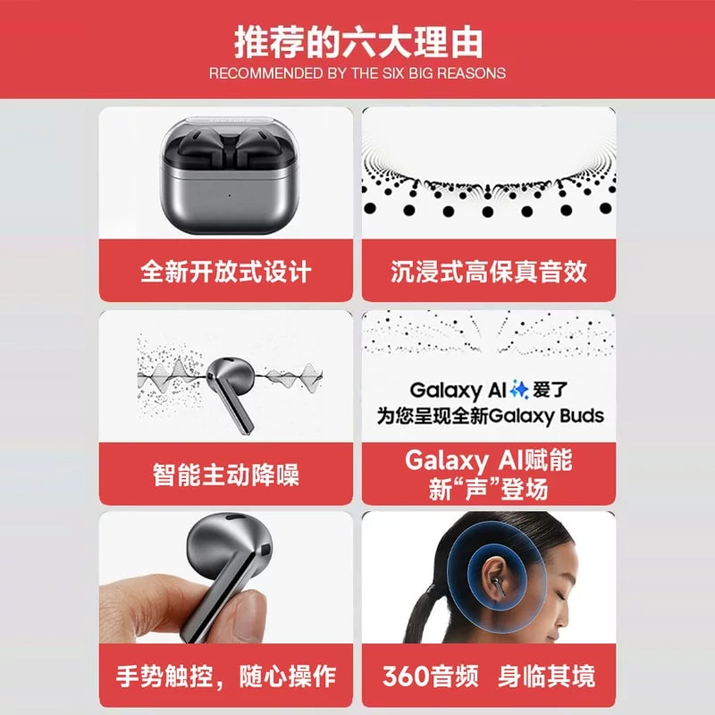 Samsung Galaxy Buds3 Wireless Earbuds photo 4