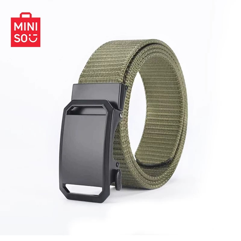 MINISO Woven Elastic Canvas Belt photo 3