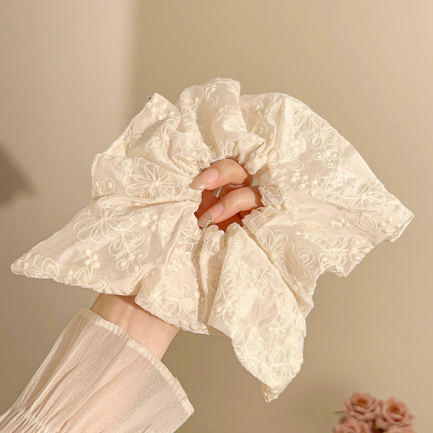 Oversized Scarf Scrunchie Hair Ties — Fashion on G+ Market
